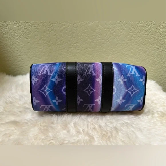 Louis Vuitton Keepall XS Sunset Monogram Canvas Bandouliere Bag Virgil Limited - Picture 6 of 15